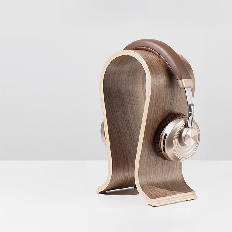 Wood Headphone Stand Headphone Stand Komodo   