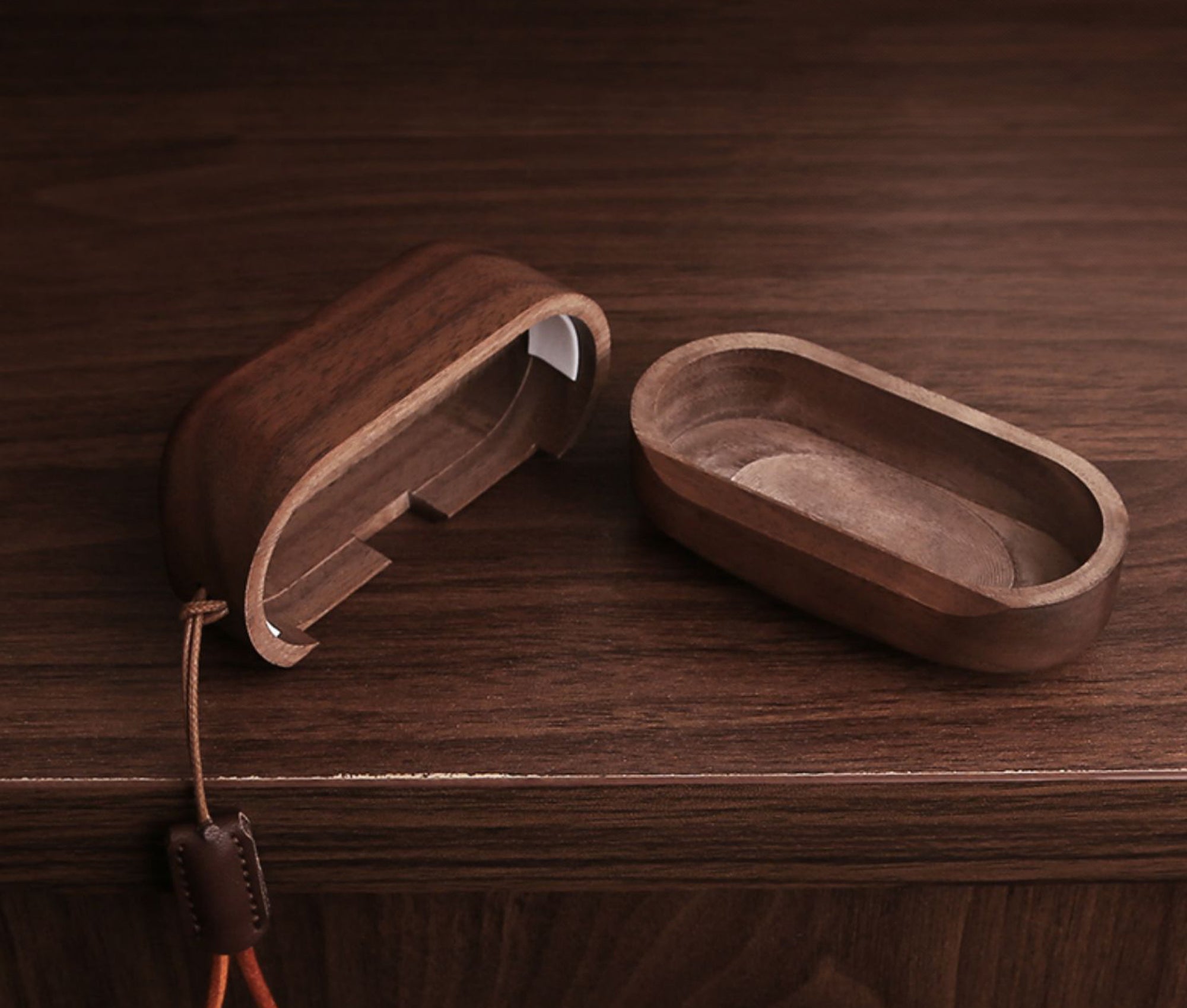 Komodoty Sony WF-1000XM5 Wireless Noise Cancelling Headphones Wood Case Deconstructed