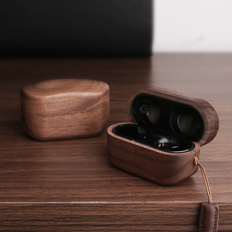 Wood Sony Earbuds Case Earbuds Case Komodo