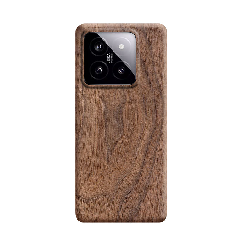 Slim Wood Xiaomi Case Mobile Phone Cases Komodo Walnut Xiaomi 14