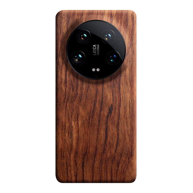 Slim Wood Xiaomi Case Mobile Phone Cases Komodo Rosewood Xiaomi 14 Ultra