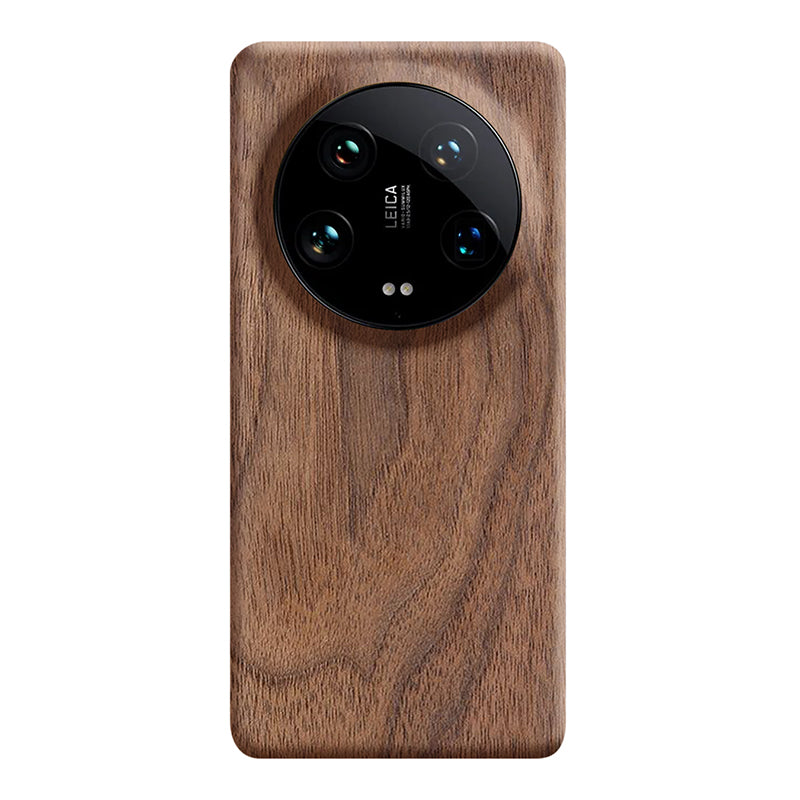 Slim Wood Xiaomi Case Mobile Phone Cases Komodo Walnut Xiaomi 14 Ultra