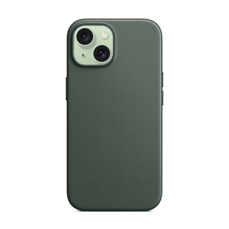 Canvas iPhone Case Mobile Phone Cases Cascade Olive Green iPhone 15