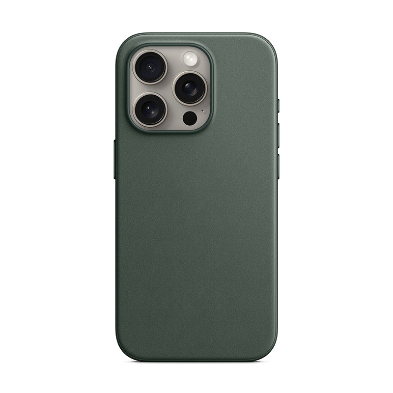 Canvas iPhone Case Mobile Phone Cases Cascade Olive Green iPhone 15 Pro