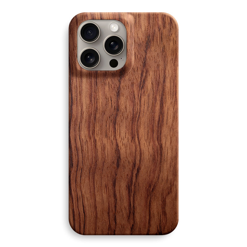 Slim Wood iPhone Case Mobile Phone Cases Komodo Rosewood iPhone 15 Pro Max