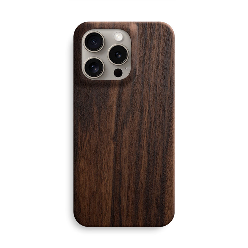 Slim Wood iPhone Case Mobile Phone Cases Komodo Mahogany iPhone 15 Pro