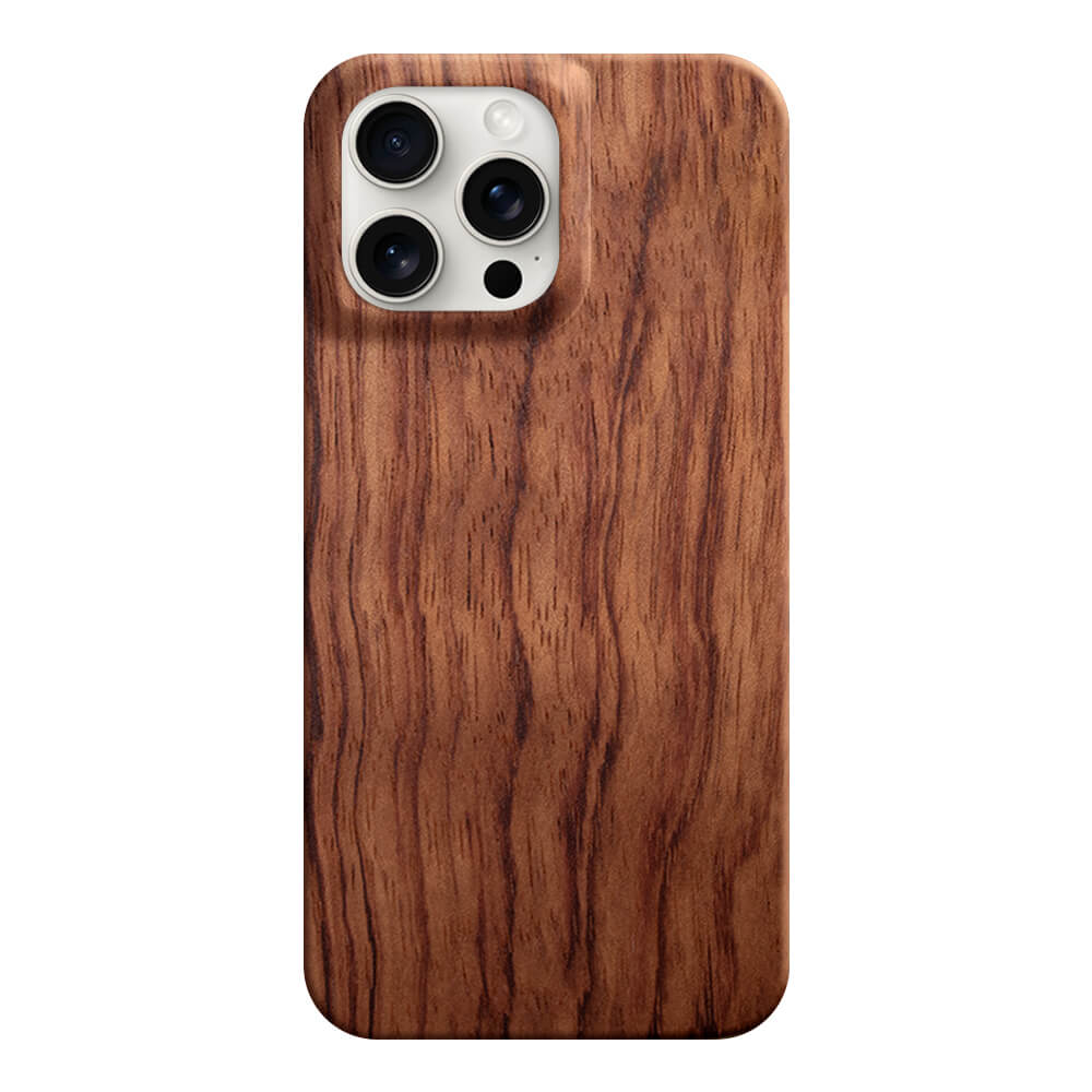Slim Wood iPhone Case Mobile Phone Cases Komodo Rosewood iPhone 16 Pro Max