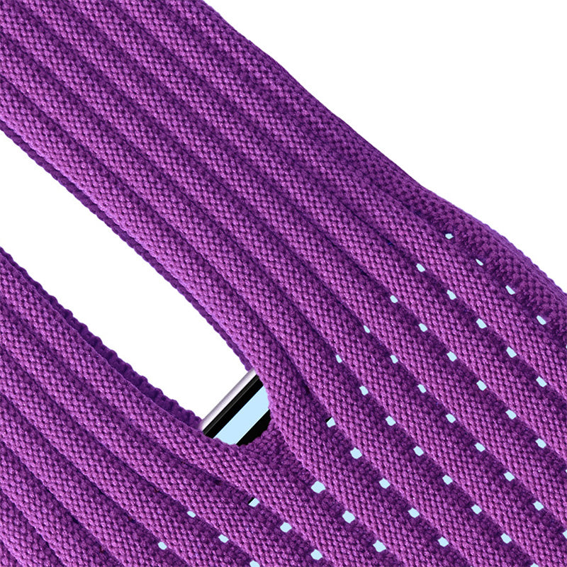 Komodoty-iPhone-Sock-Pocket-Purple with White iPhone 17 Air camera up close tip