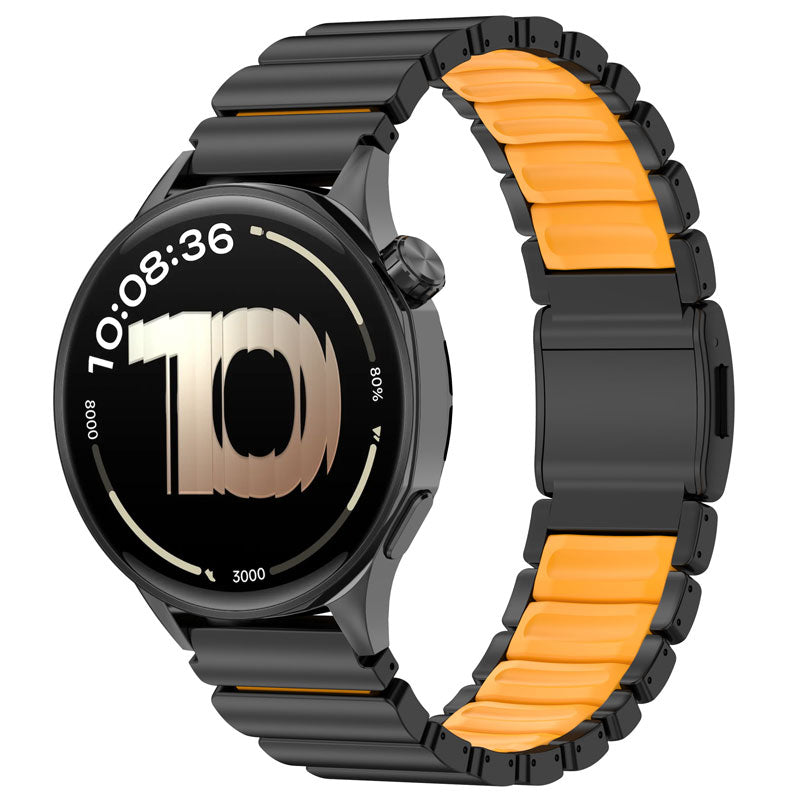 Titanium Flex 22mm Universal Quick-Release Smartwatch Band