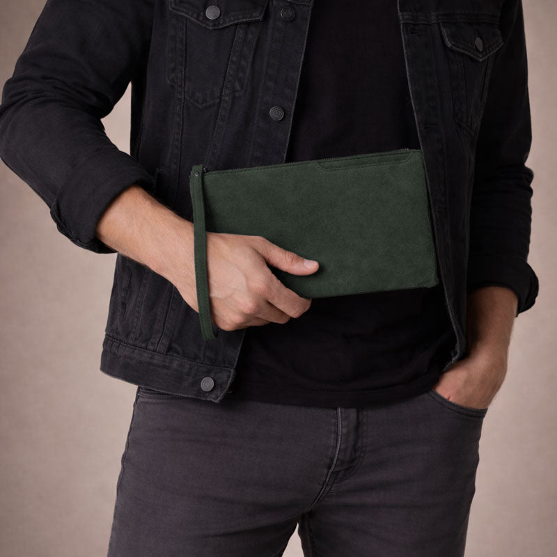 Alcantara Pouch