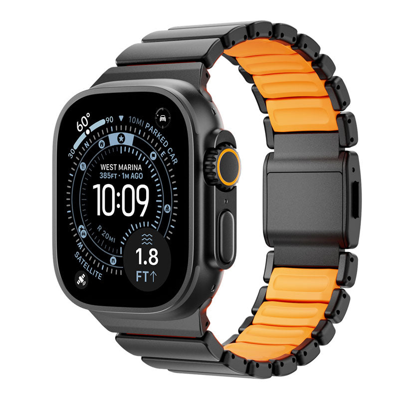 Titanium Flex Apple Watch Band