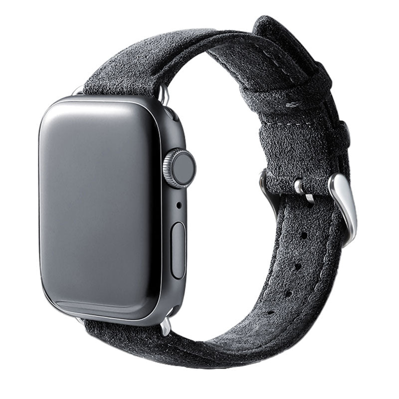 Alcantara Apple Watch Band With Buckle