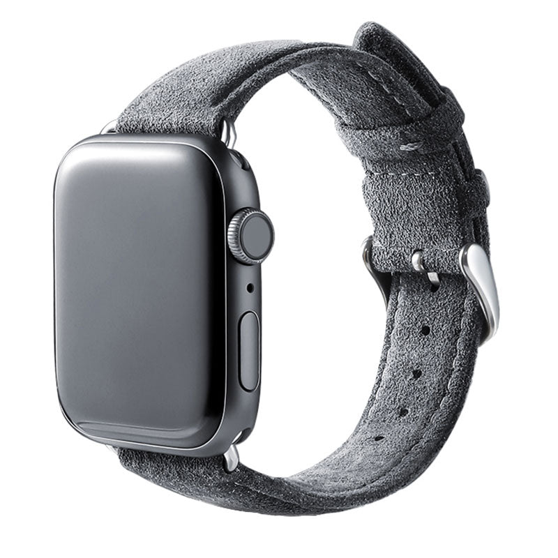 Alcantara Apple Watch Band With Buckle