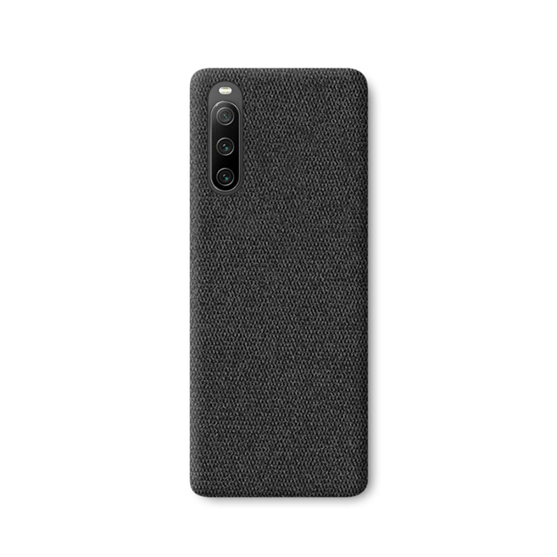 Fabric Sony Case Sequoia Black Xperia 10 IV