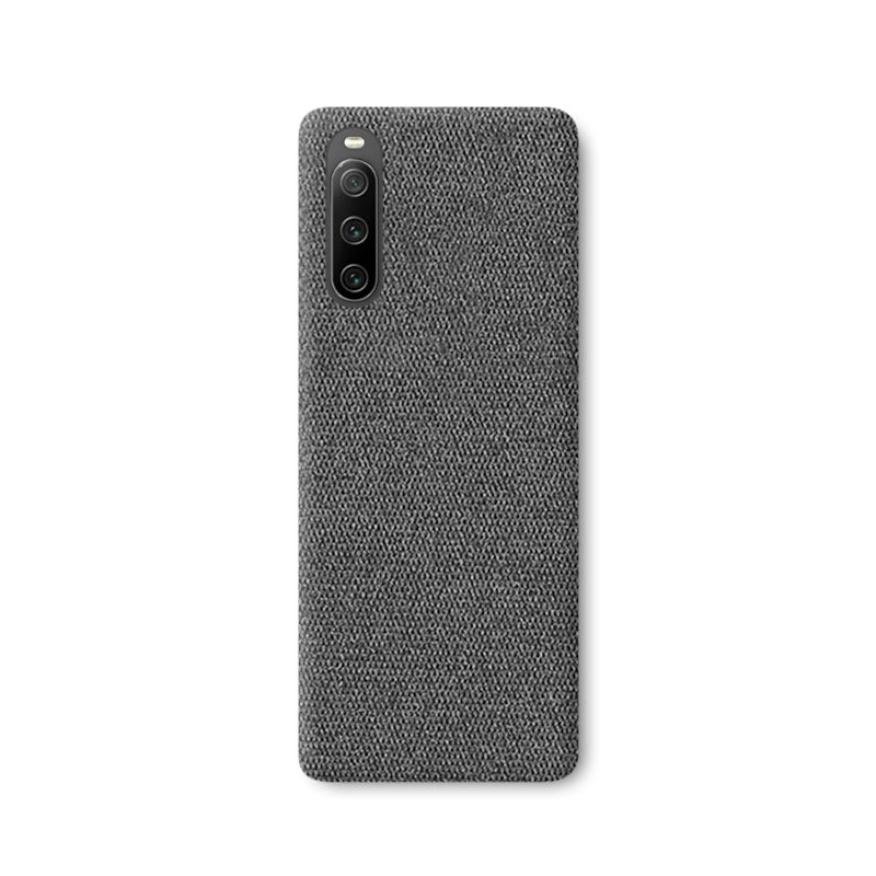 Fabric Sony Case Sequoia Dark Grey Xperia 10 IV