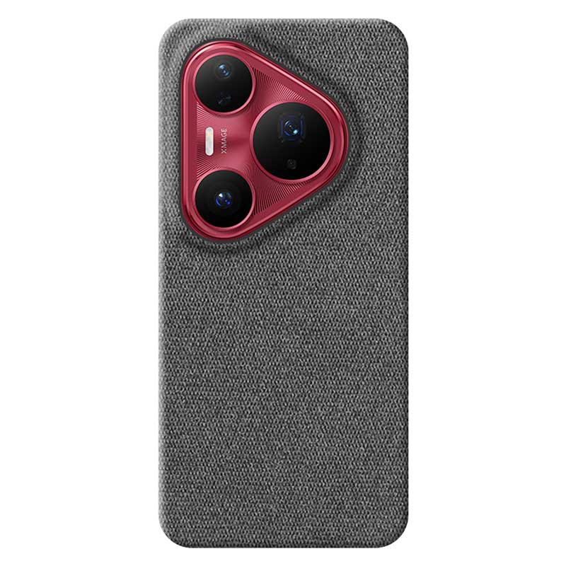 Dark Gray textured Huawei Pura 80 Pro phone case on a white background