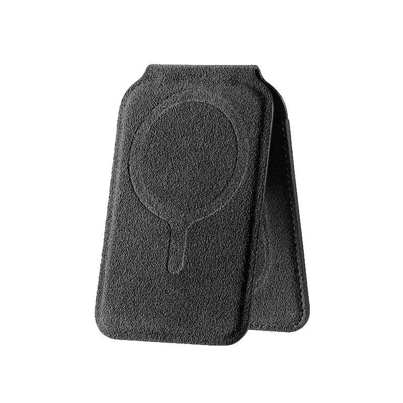 Alcantara MagSafe Wallet Stand