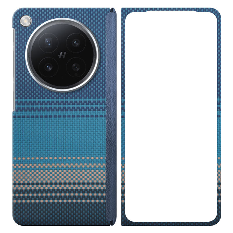 Oppo Find N6 aramid fiber phone case in blue