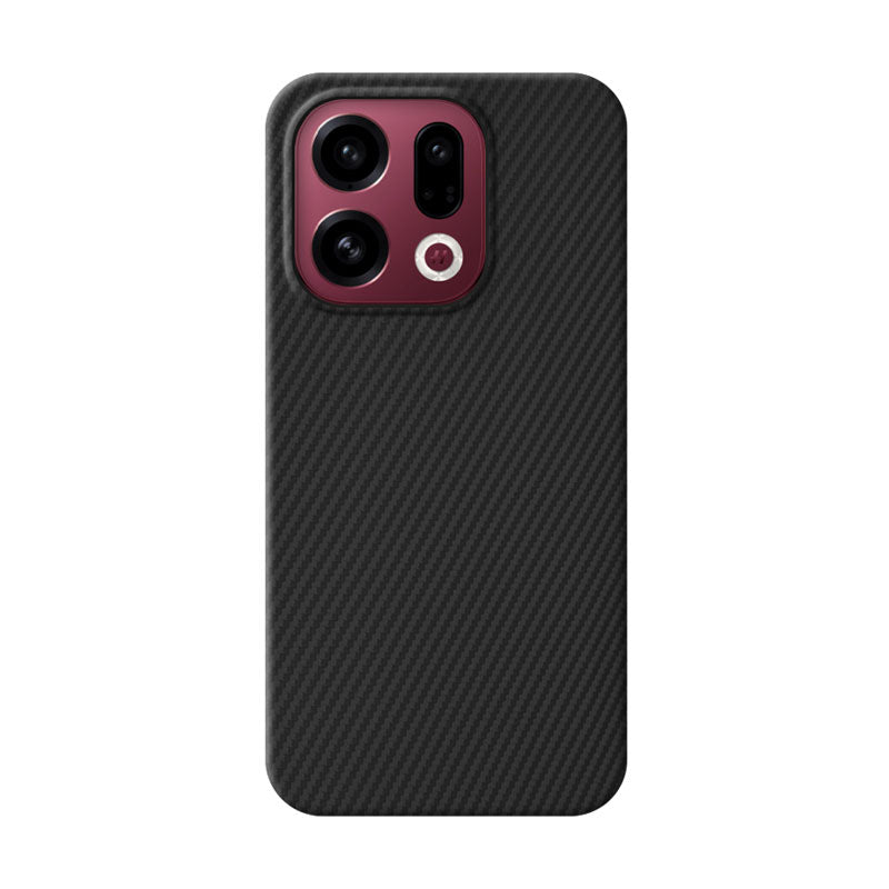 Oppo Find X9 black aramid fiber phone case