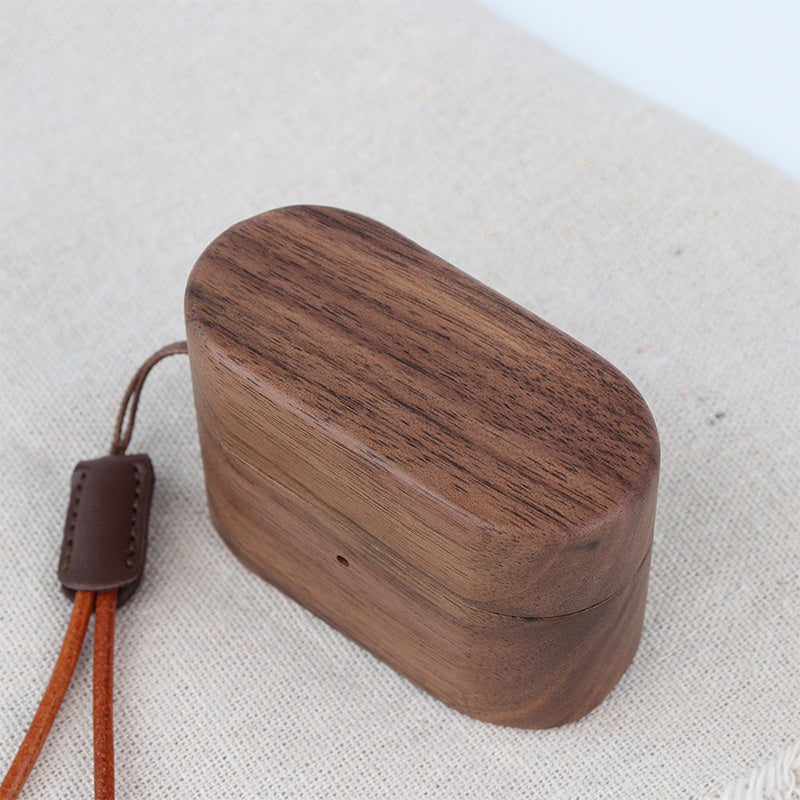 Wood Sony Earbuds Case