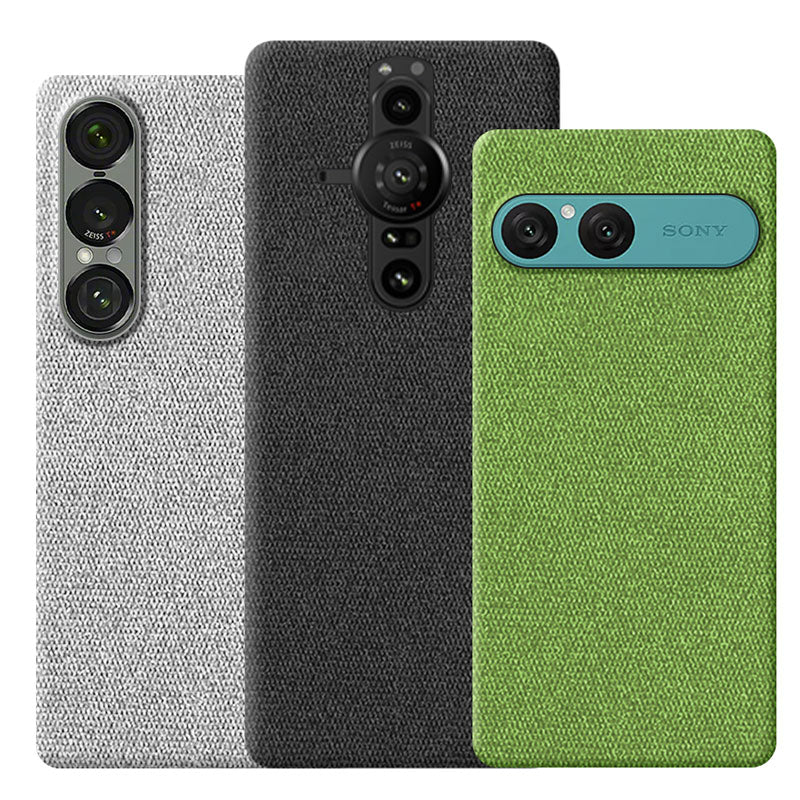 Fabric Sony Case