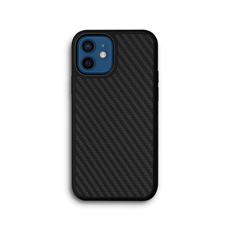 Max Protection iPhone Cases Mobile Phone Cases Amazonia Black Aramid Fiber iPhone 12 Mini Without MagSafe