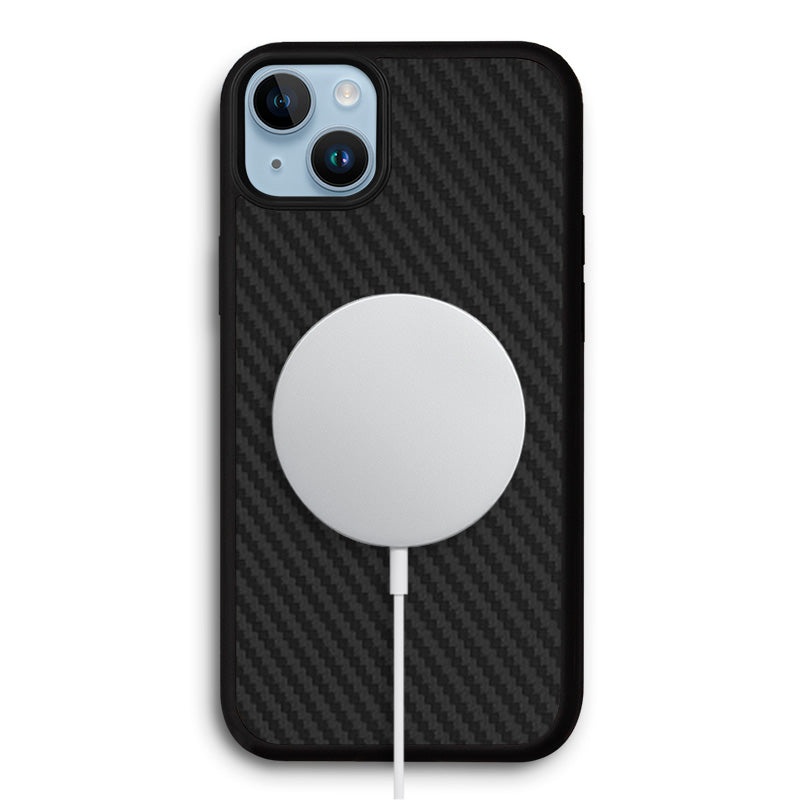 Max Protection iPhone Cases Mobile Phone Cases Amazonia Black Aramid Fiber iPhone 14 Plus With MagSafe