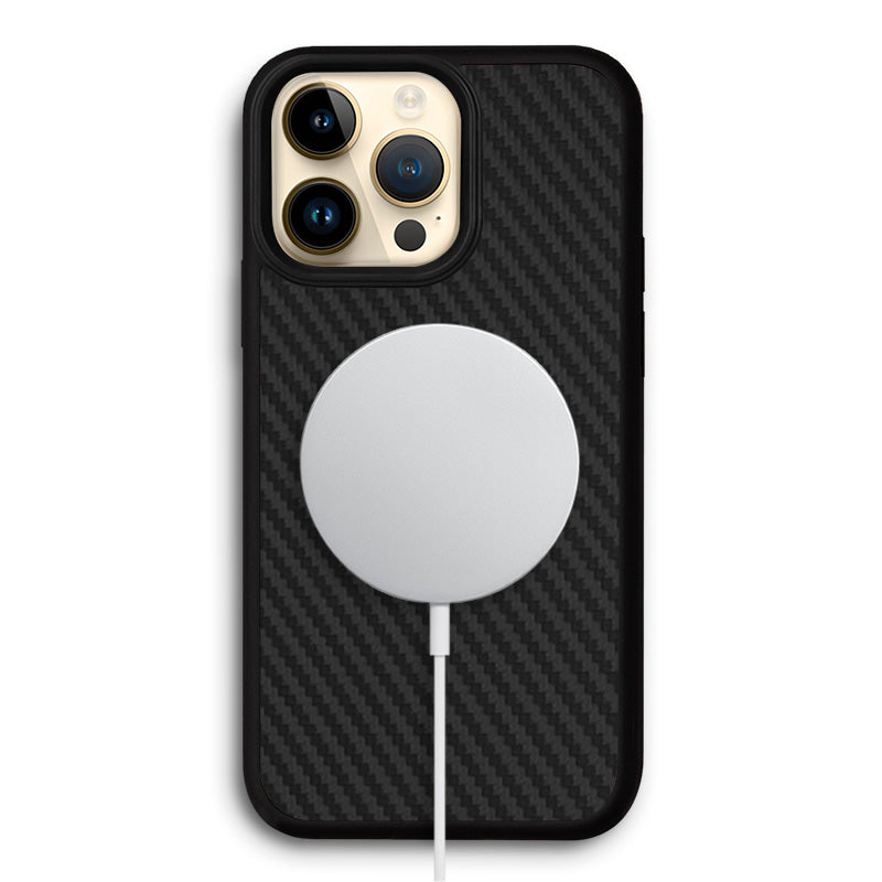 Max Protection iPhone Cases Mobile Phone Cases Amazonia Black Aramid Fiber iPhone 14 Pro Max With MagSafe
