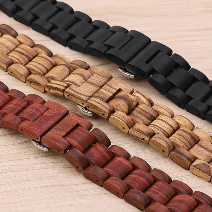 Wood Apple Watch Band Watch Bands Komodo