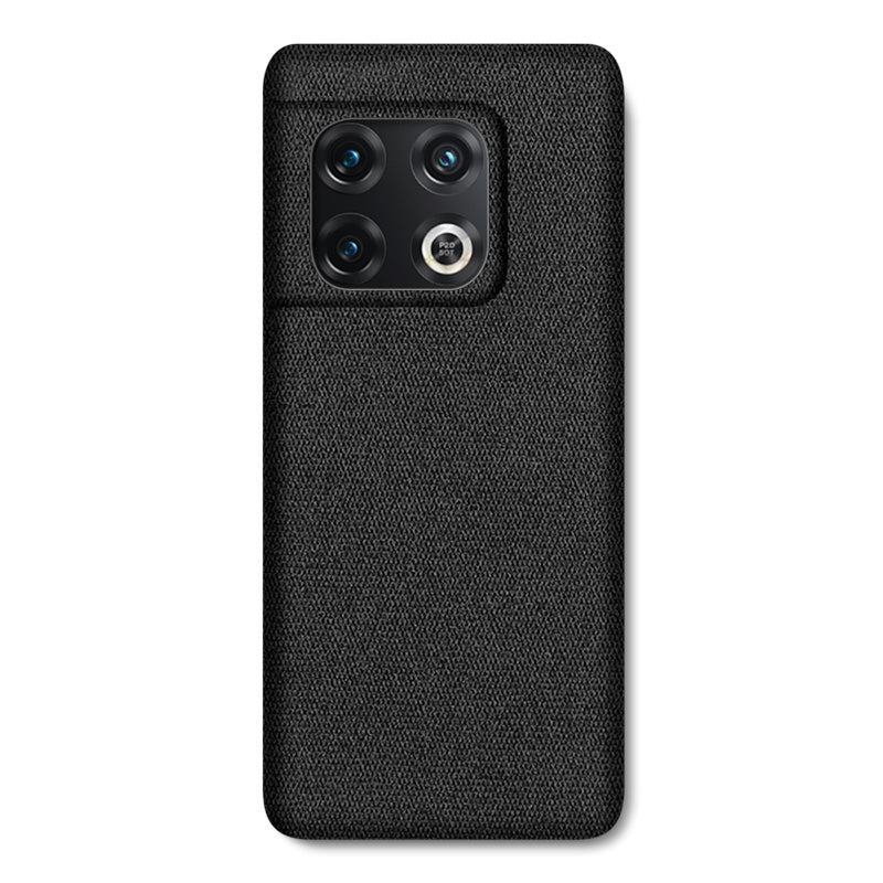 Fabric OnePlus Case Mobile Phone Cases Sequoia Black OnePlus 10 Pro