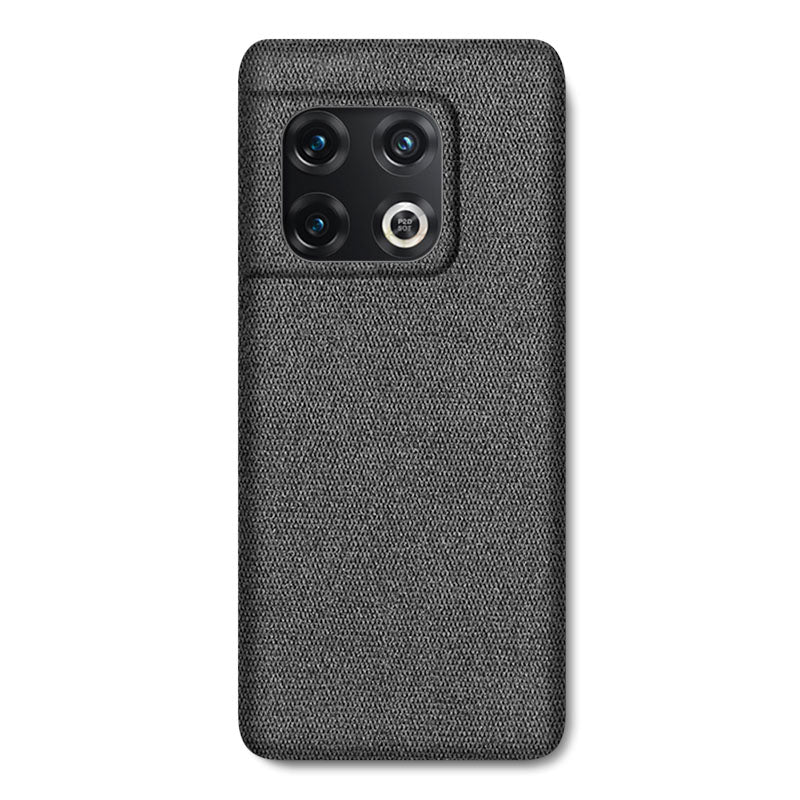 Fabric OnePlus Case Mobile Phone Cases Sequoia Dark Grey OnePlus 10 Pro