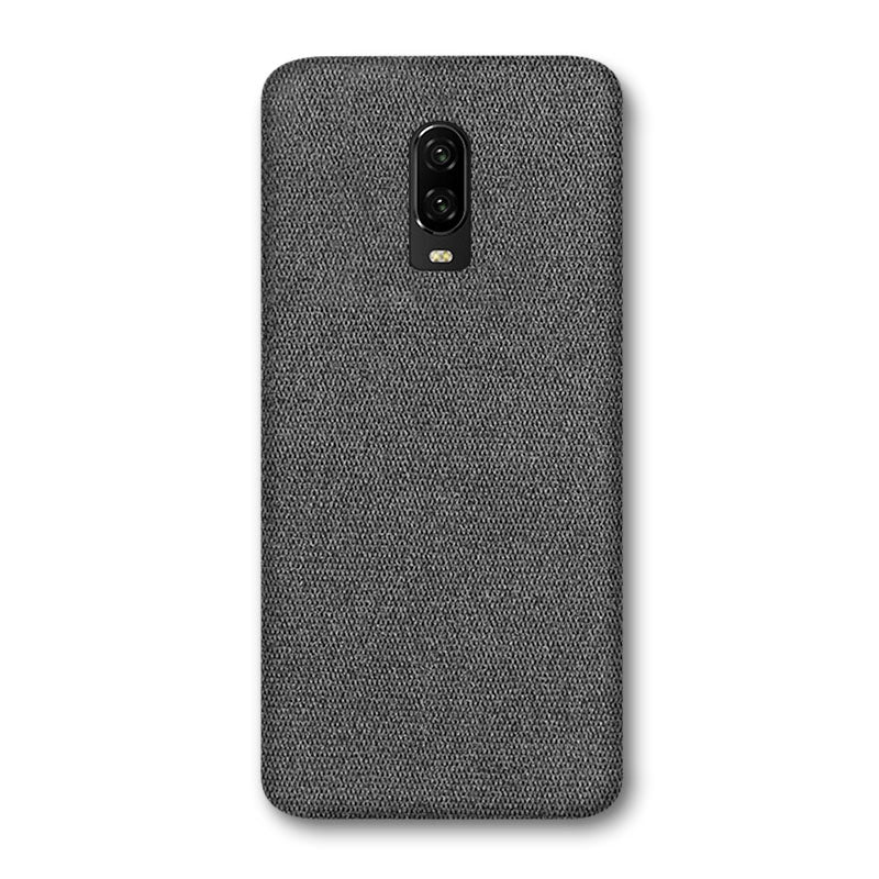 Fabric OnePlus Case Mobile Phone Cases Sequoia Dark Grey OnePlus 6T
