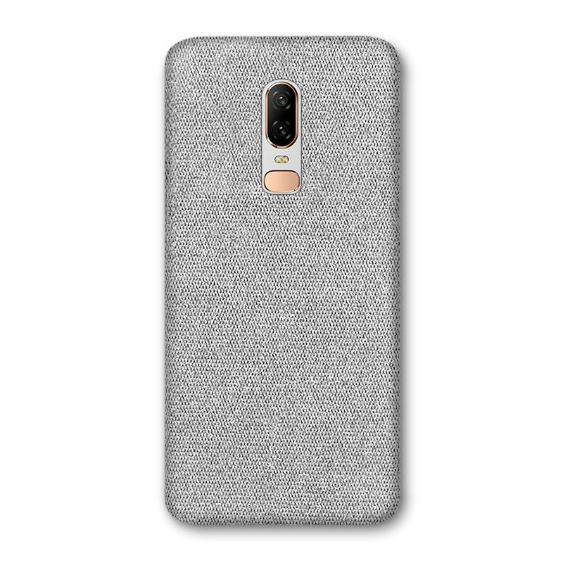 Fabric OnePlus Case Mobile Phone Cases Sequoia Light Grey OnePlus 6