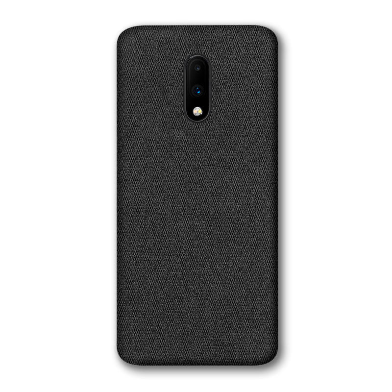 Fabric OnePlus Case Mobile Phone Cases Sequoia Black OnePlus 7