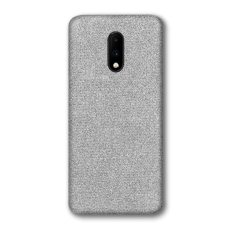 Fabric OnePlus Case Mobile Phone Cases Sequoia Light Grey OnePlus 7