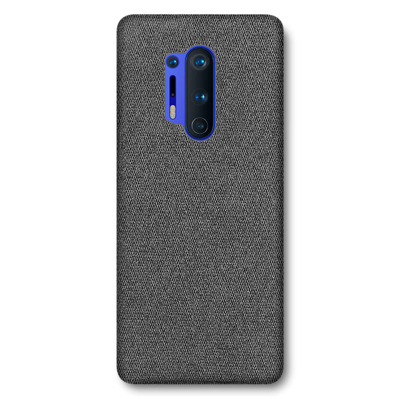 Fabric OnePlus Case Mobile Phone Cases Sequoia Dark Grey OnePlus 8 Pro