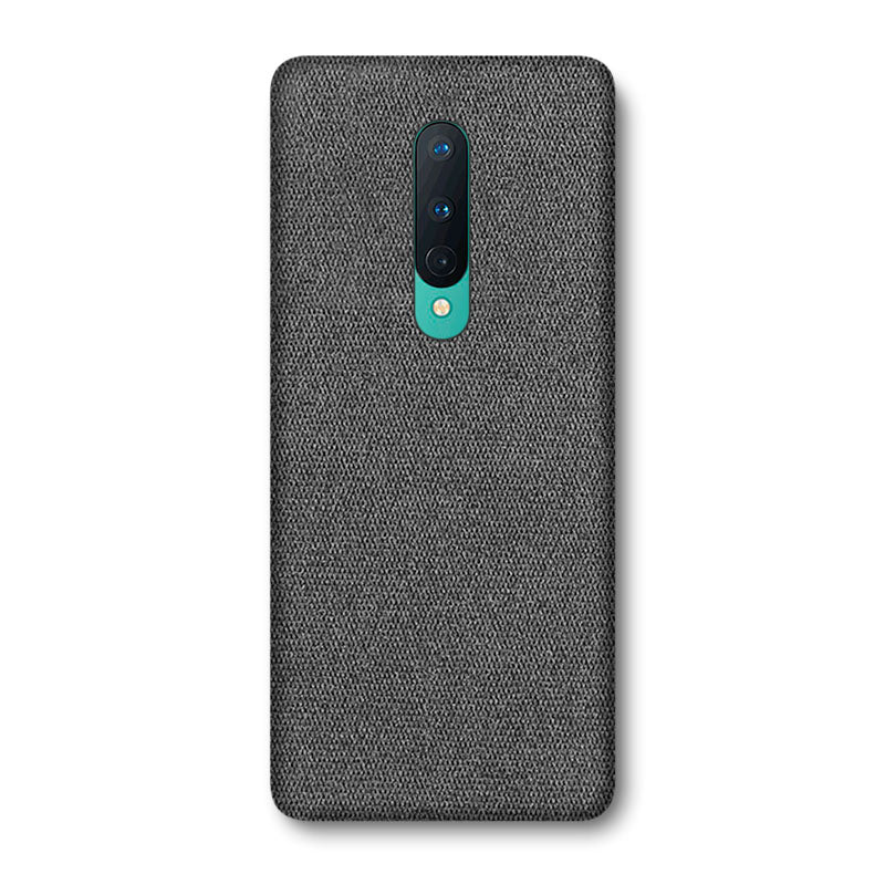 Fabric OnePlus Case Mobile Phone Cases Sequoia Dark Grey OnePlus 8
