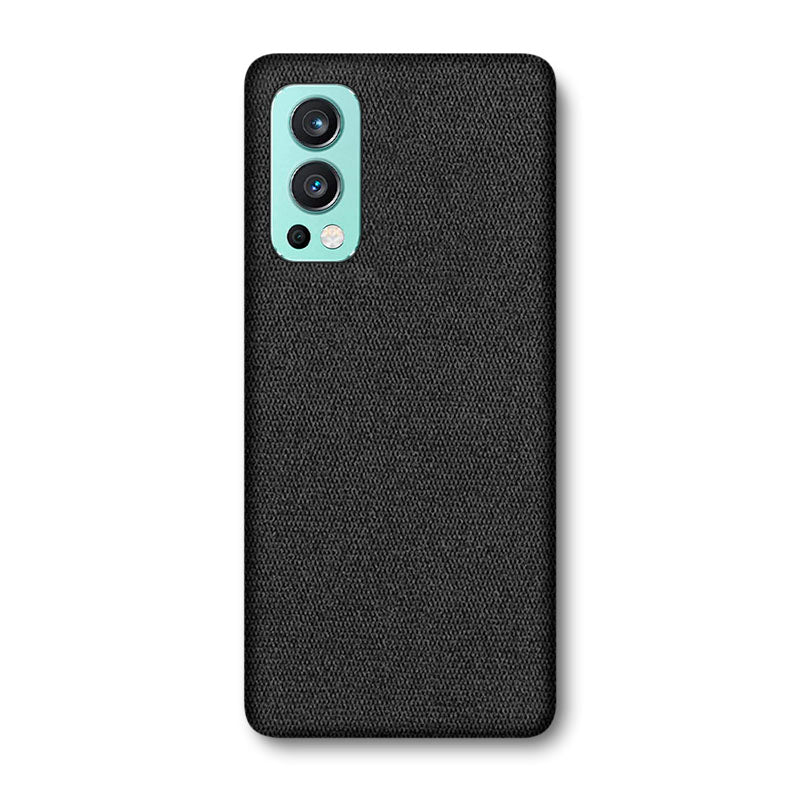 Fabric OnePlus Case Mobile Phone Cases Sequoia Black OnePlus Nord 2