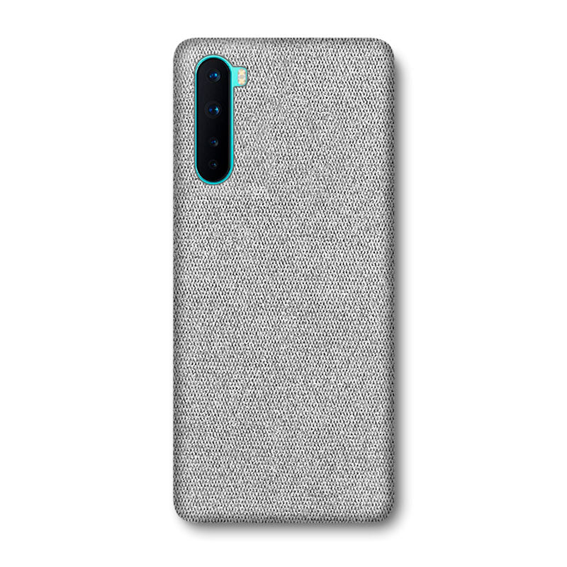 Fabric OnePlus Case Mobile Phone Cases Sequoia Light Grey OnePlus Nord