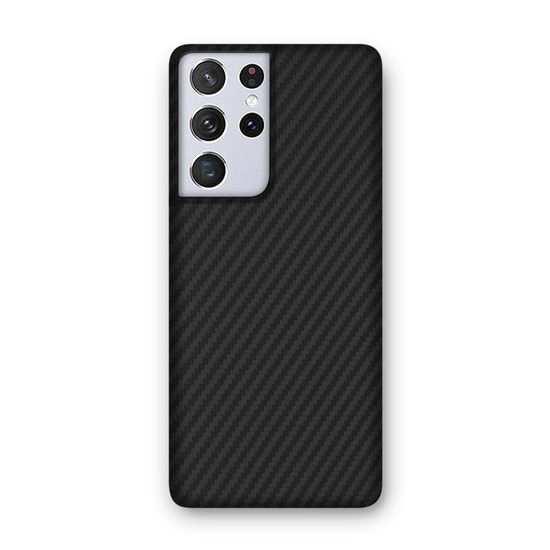 Aramid Fiber Samsung Case Mobile Phone Cases Volaris Black Aramid Fiber S21 Ultra Open