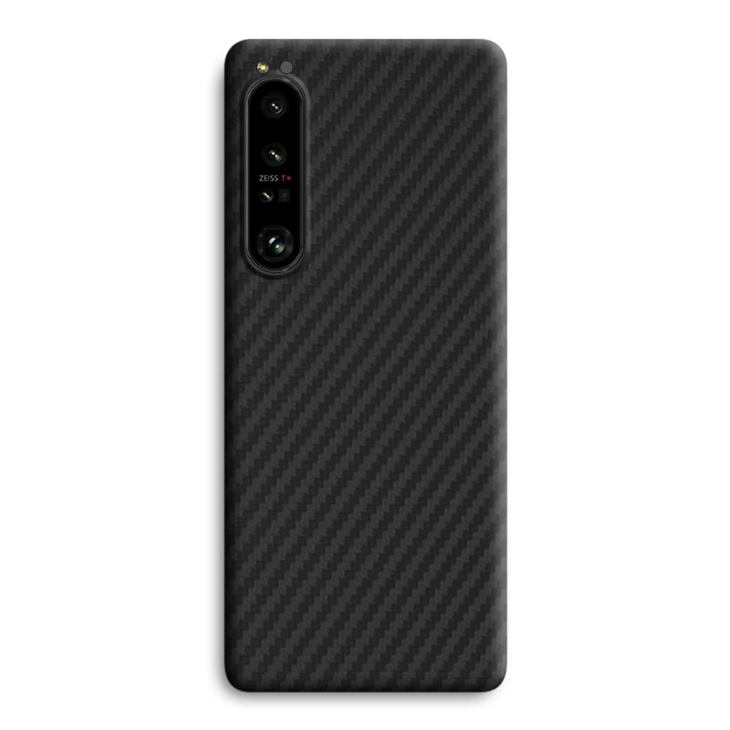 Aramid Fiber Sony Case Mobile Phone Cases Volaris Black Aramid Fiber Xperia 1 IV