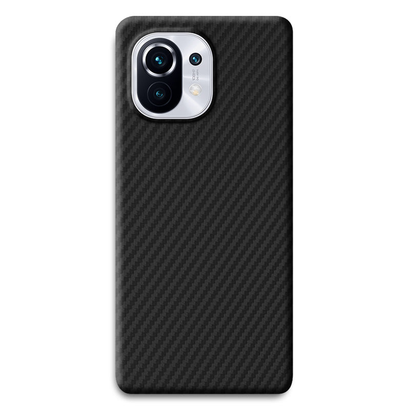 Aramid Fiber Xiaomi Case Mobile Phone Cases Volaris Black Aramid Fiber Xiaomi Mi 11 Open