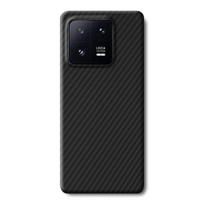 Aramid Fiber Xiaomi Case Mobile Phone Cases Volaris Black Aramid Fiber Xiaomi 13 Pro Open