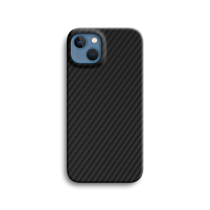 Aramid Fiber iPhone Case Mobile Phone Cases Volaris Black Aramid Fiber iPhone 13 Mini Open