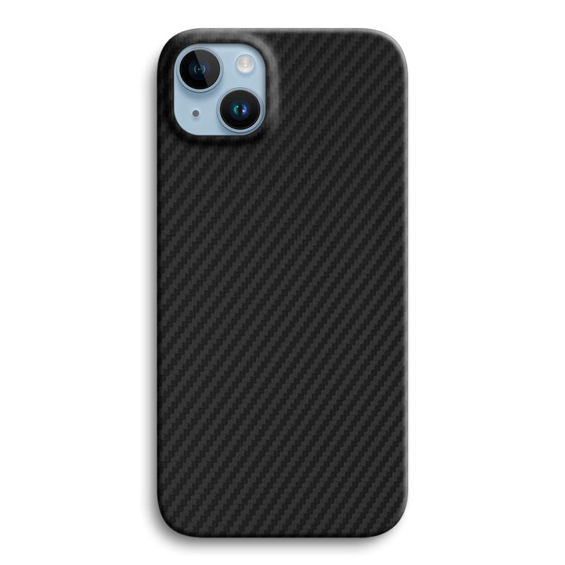Aramid Fiber iPhone Case Mobile Phone Cases Volaris Black Aramid Fiber iPhone 14 Plus Open