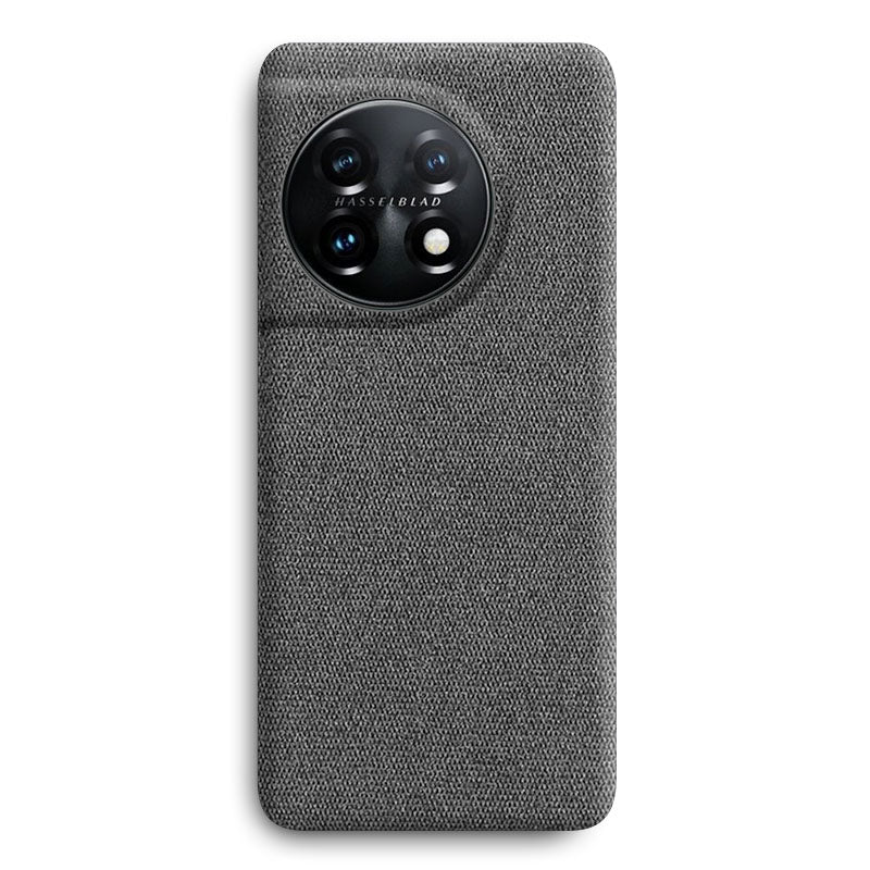 Fabric OnePlus Case Mobile Phone Cases Sequoia Dark Grey OnePlus 11