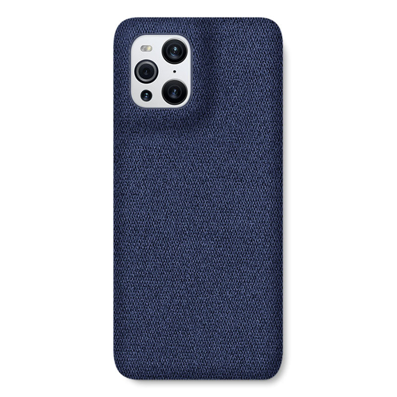 Fabric Oppo Phone Cases Mobile Phone Cases Sequoia Blue Find X3/X3 Pro