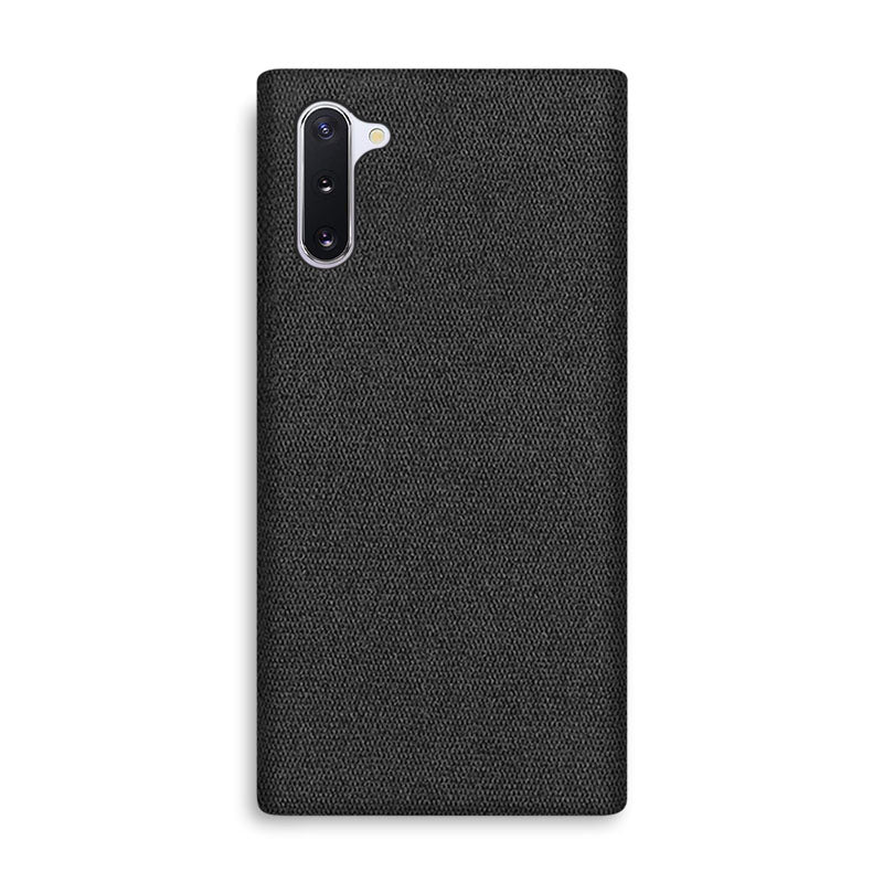 Fabric Samsung Case Mobile Phone Cases Sequoia Black Note 10