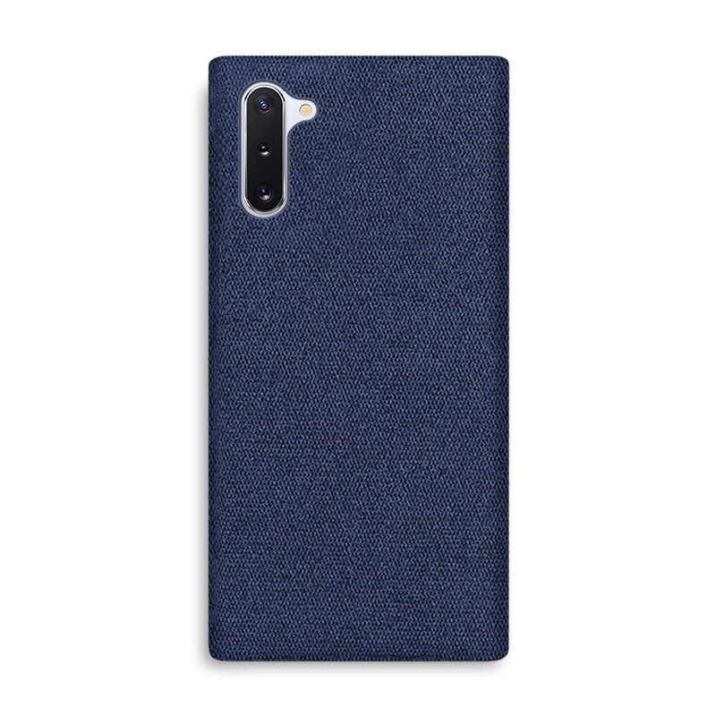 Fabric Samsung Case Mobile Phone Cases Sequoia Blue Note 10