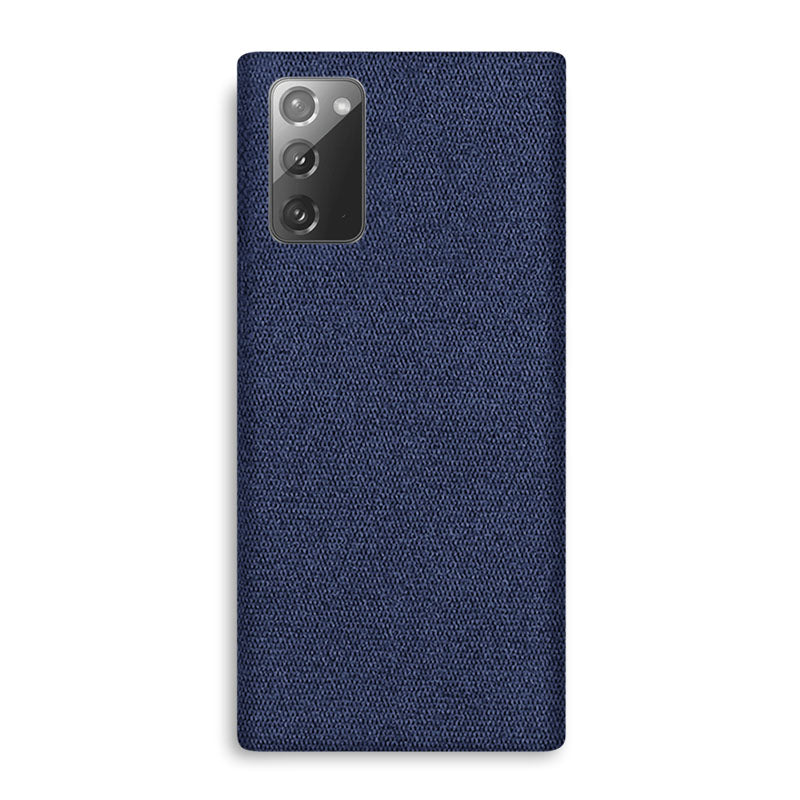 Fabric Samsung Case Mobile Phone Cases Sequoia Blue Note 20